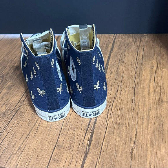 Converse CTAS Hi Top Clubhouse Sneakers M6.5 W8.5 Obsidian Blue/Trailhead Gold - Picture 4 of 12